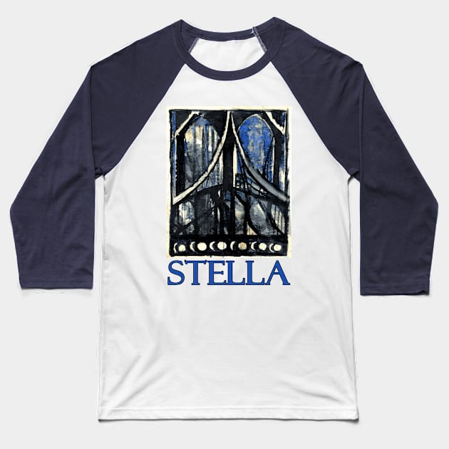 Brooklyn Bridge by Joseph Stella Baseball T-Shirt by Naves